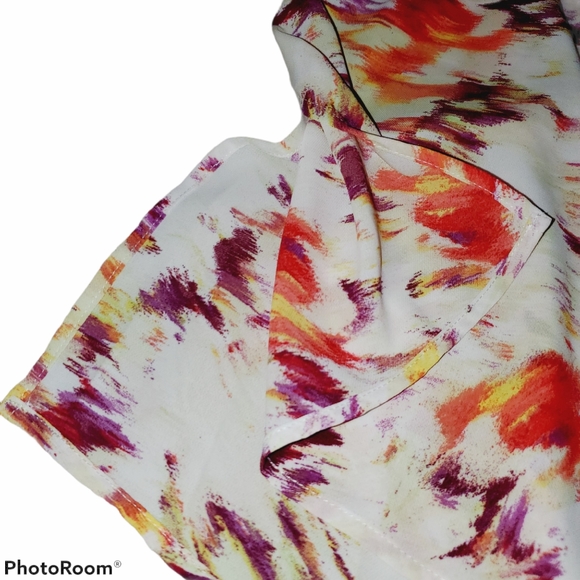 Terra & Sky NWT Plus Size V-Neck Long Sleeve Flowy Tunic Top 663 - Picture 9 of 9